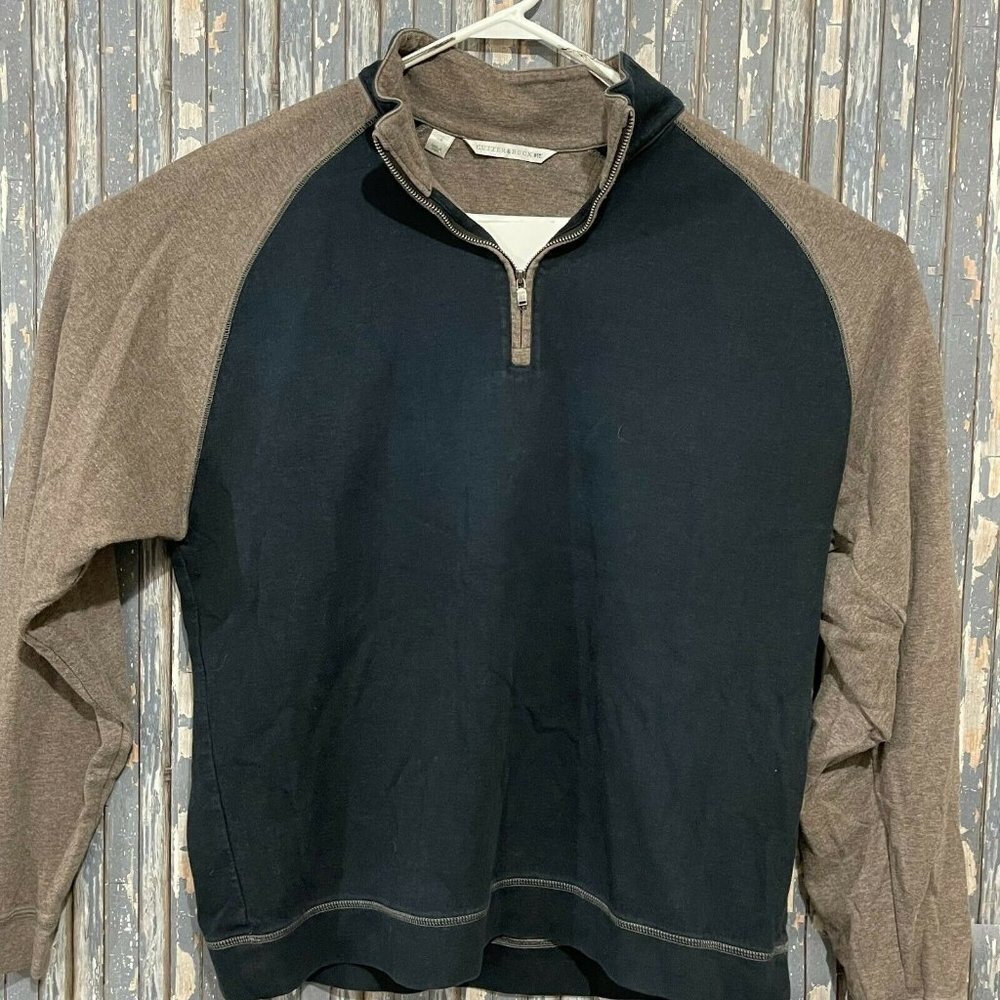 Cutter & Buck 1/4 Zip Sweater Lightweight Golf Mens Size Large
